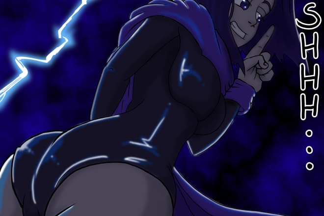 I will draw sfw and nsfw manga illustration