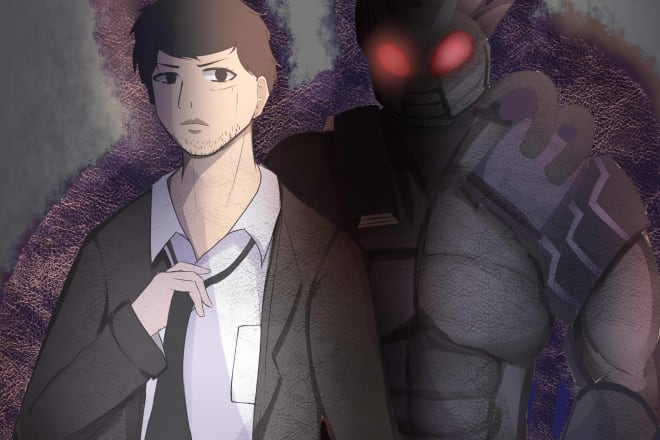 I will draw your picture as a jojo reference include stand