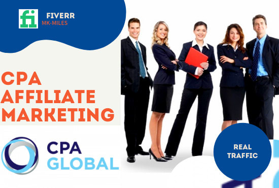 I will drive organic USA web traffic, CPA affiliate marketing, affiliate link promotion