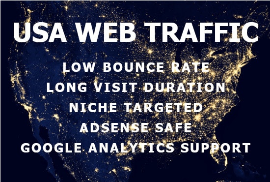 I will drive USA traffic low bounce