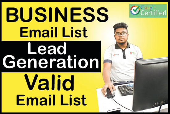 I will email list for your business valid and active email list