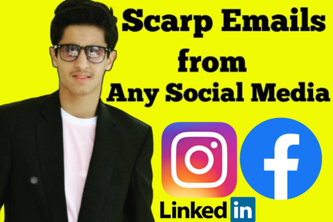 I will extract emails,valid and verified emails,email scraping,email scraper,extractor