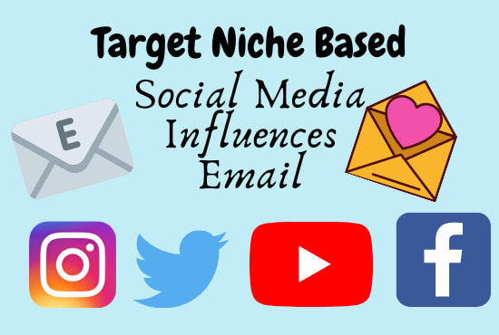 I will find top best social media influencers of any niche