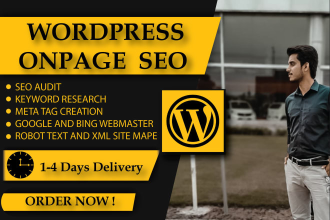 I will fix wordpress SEO issues
