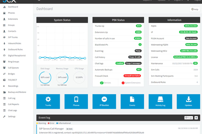 I will freepbx 3cx goip config