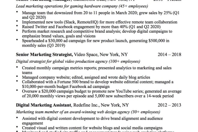 I will get you a job with the perfect resume and interview skills