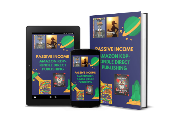 I will give you ebook of passive income with amazon