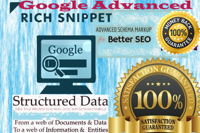 I will google advance schema markup,rich snippets or structured data