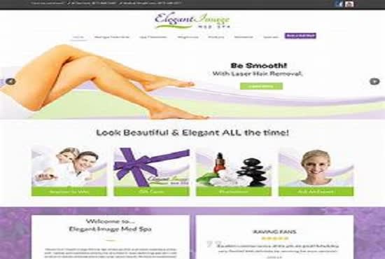 I will hair extensions, beauty salon, spa appointment website