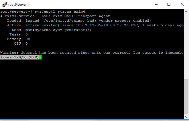 I will help on setting up mail server