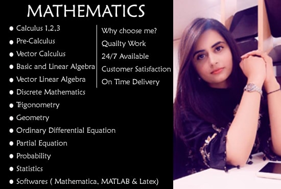 I will help you in mathematics 24 hours
