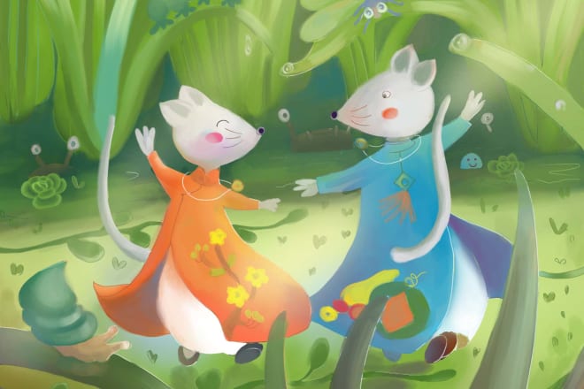 I will illustrate an awesome children book