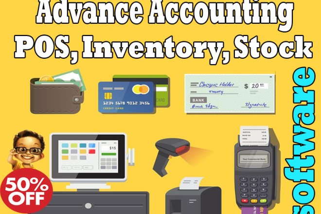 I will install advance pos accounting track stock inventory software erp CRM