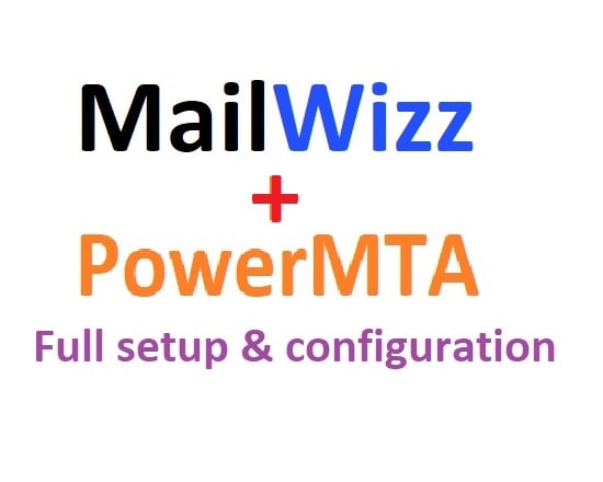 I will install mailwizz email marketing software with powermta smtp