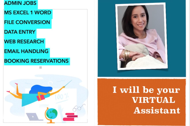 I will let me be your virtual assistant