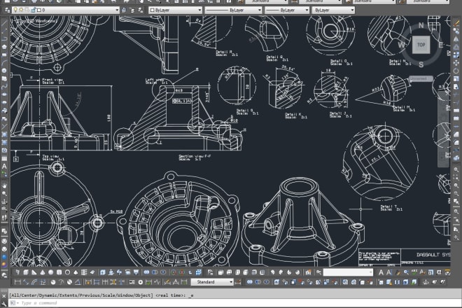 I will make 2d drawings with autocad