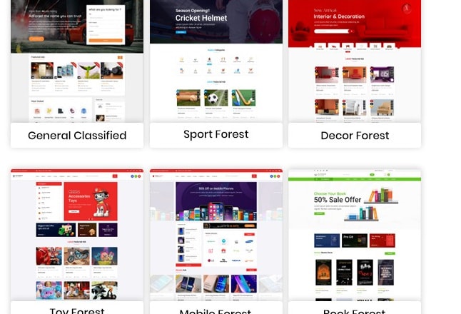 I will make a free classifieds site for you like olx