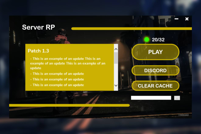 I will make a good looking fivem launcher