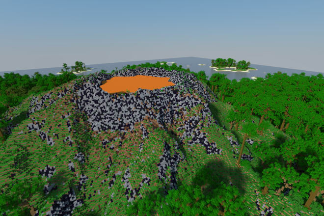 I will make a large custom minecraft map