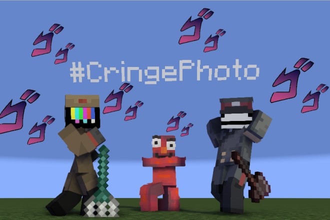 I will make a minecraft photo