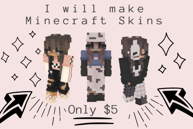 I will make a minecraft skin for you