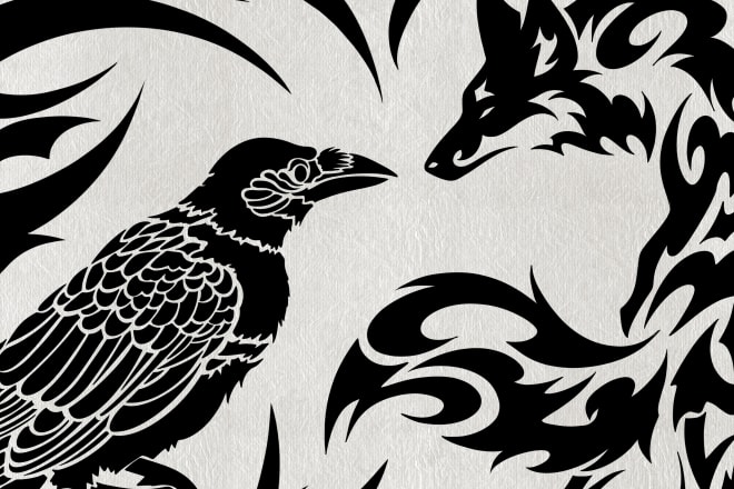 I will make a professional tribal tattoo design