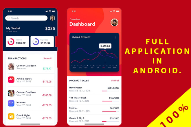 I will make ecommerce application in android
