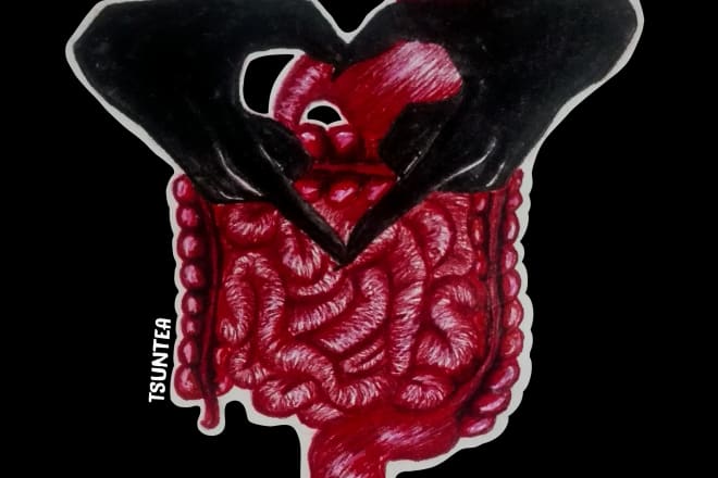 I will make gore drawings of your character