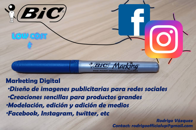 I will make graphic design creations for small and large companies