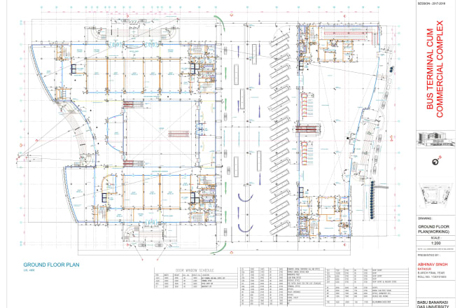 I will make large scale cad plans, elevation and sections