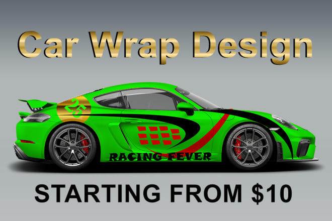 I will make perfect car wrap design van and full vehicle wrap design