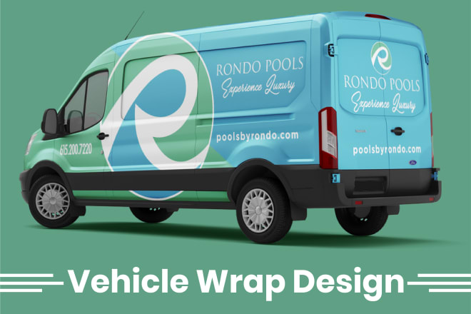 I will make unique vehicle wrap design for car truck van