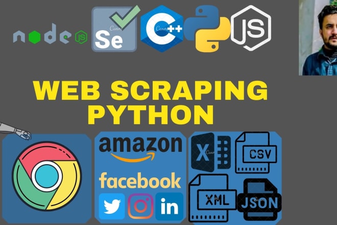 I will make web scraping python script
