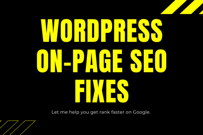 I will make wordpress SEO fixes for google rankings