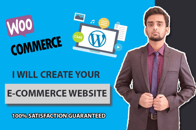 I will make you an efficient ecommerce online store with woocommerce