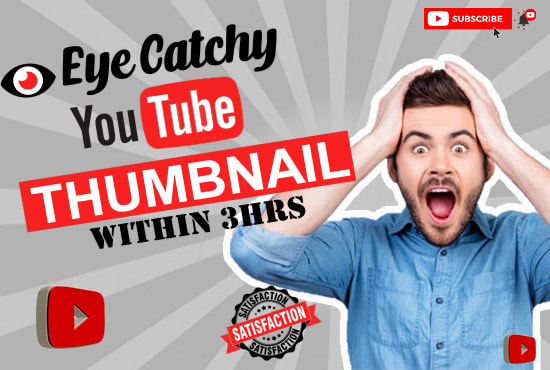 I will make youtube thumbnail, logo, banner