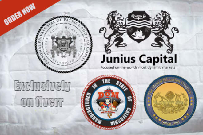 I will make,design a seal,stamp with unlimited revisions