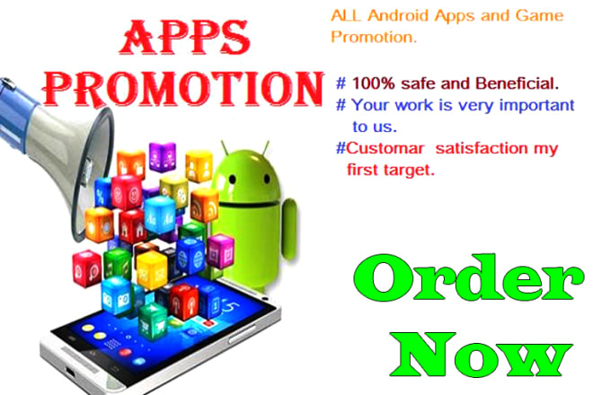 I will mobile app promotion and app marketing