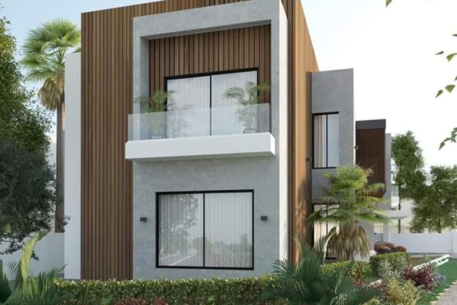 I will offer to you architectural design, plans, elevations, visualisation