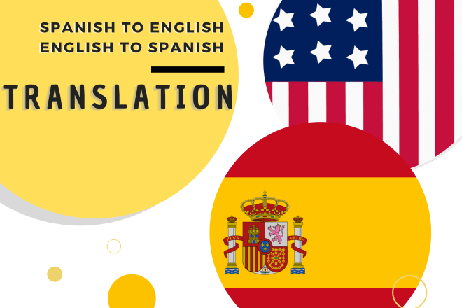 I will perfect translate english to spanish or spanish to english