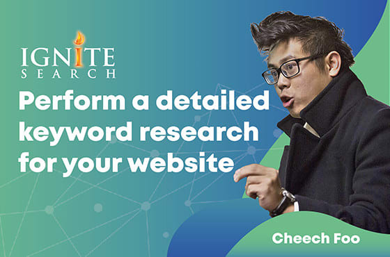 I will perform a detailed keyword research for your website
