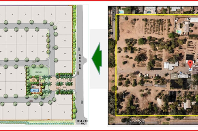 I will plan real estate land development and urban subdivisions