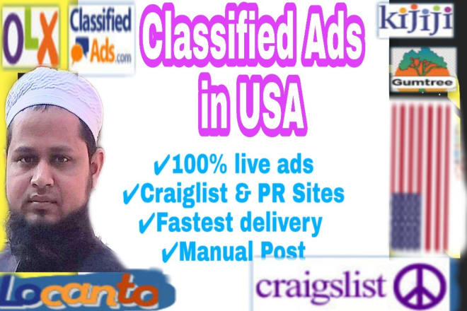 I will post in classified sites perfectly