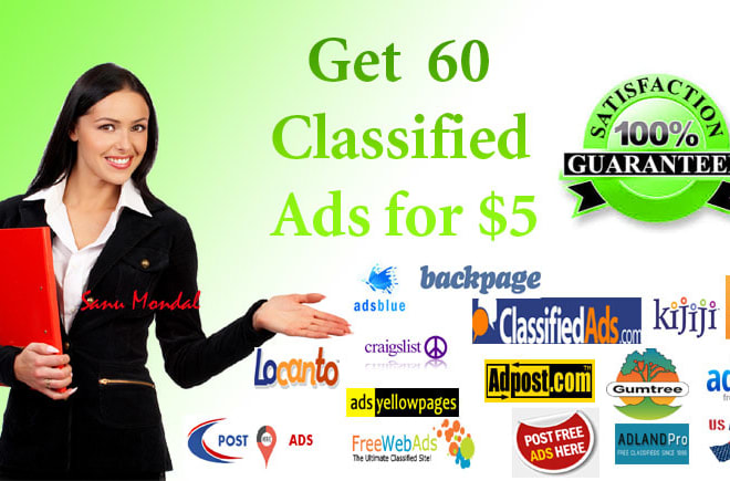 I will post your ads in top classified ads posting site in USA