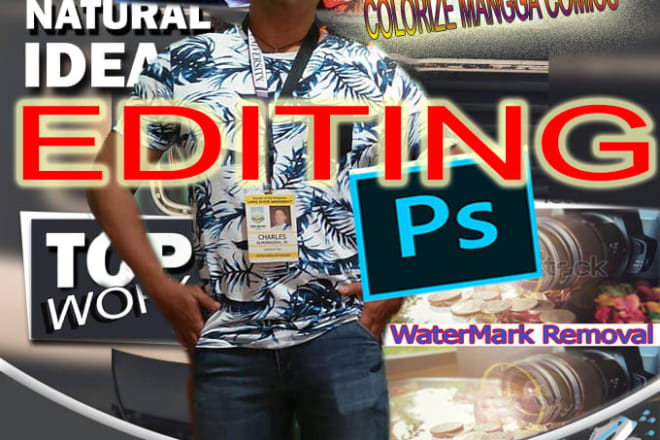 I will professional photoshop editing as requested