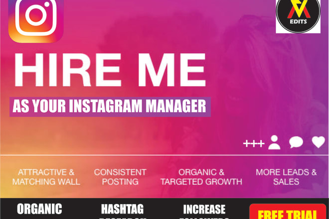I will professionally grow your instagram account or page