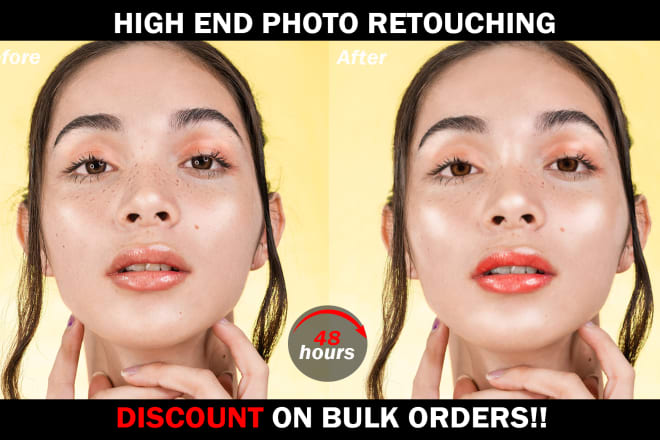 I will professionally retouch your photos