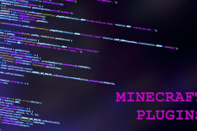 I will program you a minecraft plugin in java