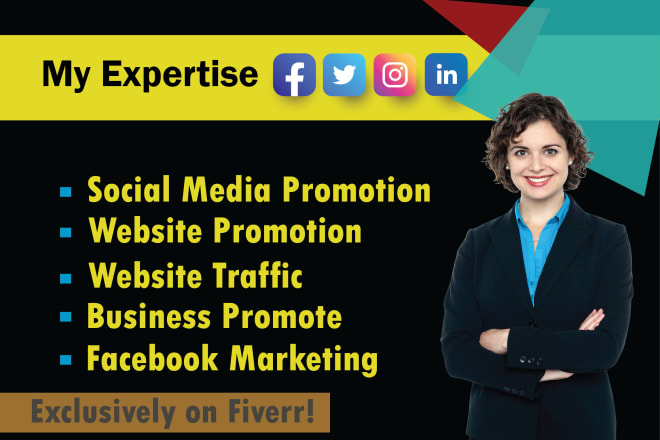 I will promote and advertise website, apps, book, amazon or link promotion