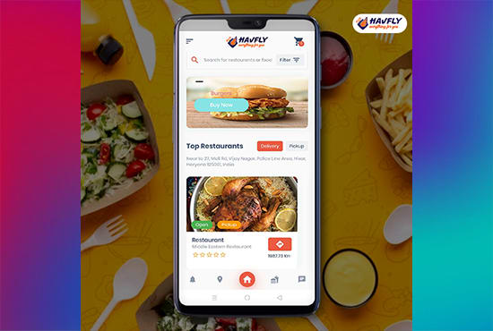 I will provide awesome food delivery app with admin panel